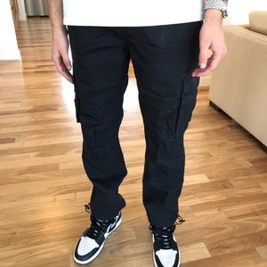 Vintage cargo pants black